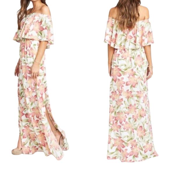 Show Me Your MuMu Hacienda Maxi Dress Lilly Lady XS NWT - Picture 1 of 9